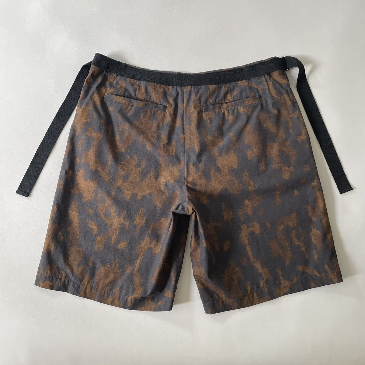 Dries Van Noten S/S 13 ‘Split Camo’ Cotton Shorts Size US 36 / EU 52 - 8 Thumbnail