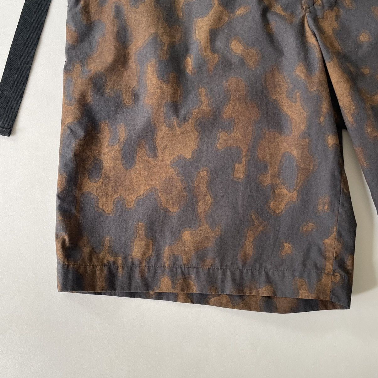 Dries Van Noten S/S 13 ‘Split Camo’ Cotton Shorts Size US 36 / EU 52 - 7 Thumbnail