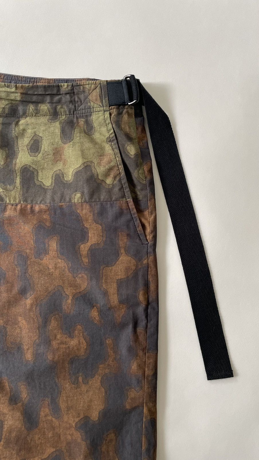 Dries Van Noten S/S 13 ‘Split Camo’ Cotton Shorts Size US 36 / EU 52 - 5 Thumbnail