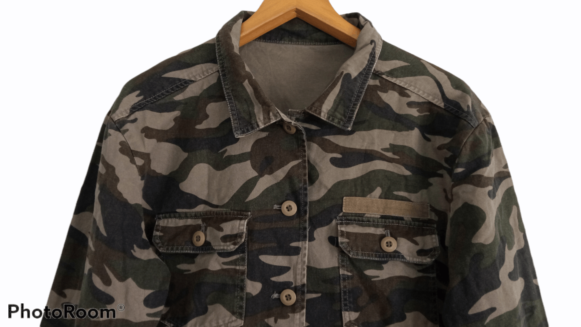 Japanese Brand × Vintage 🔥🔥Vintage Style Graffi Camouflage LS Shirt Size US L / EU 52-54 / 3 - 10 Thumbnail