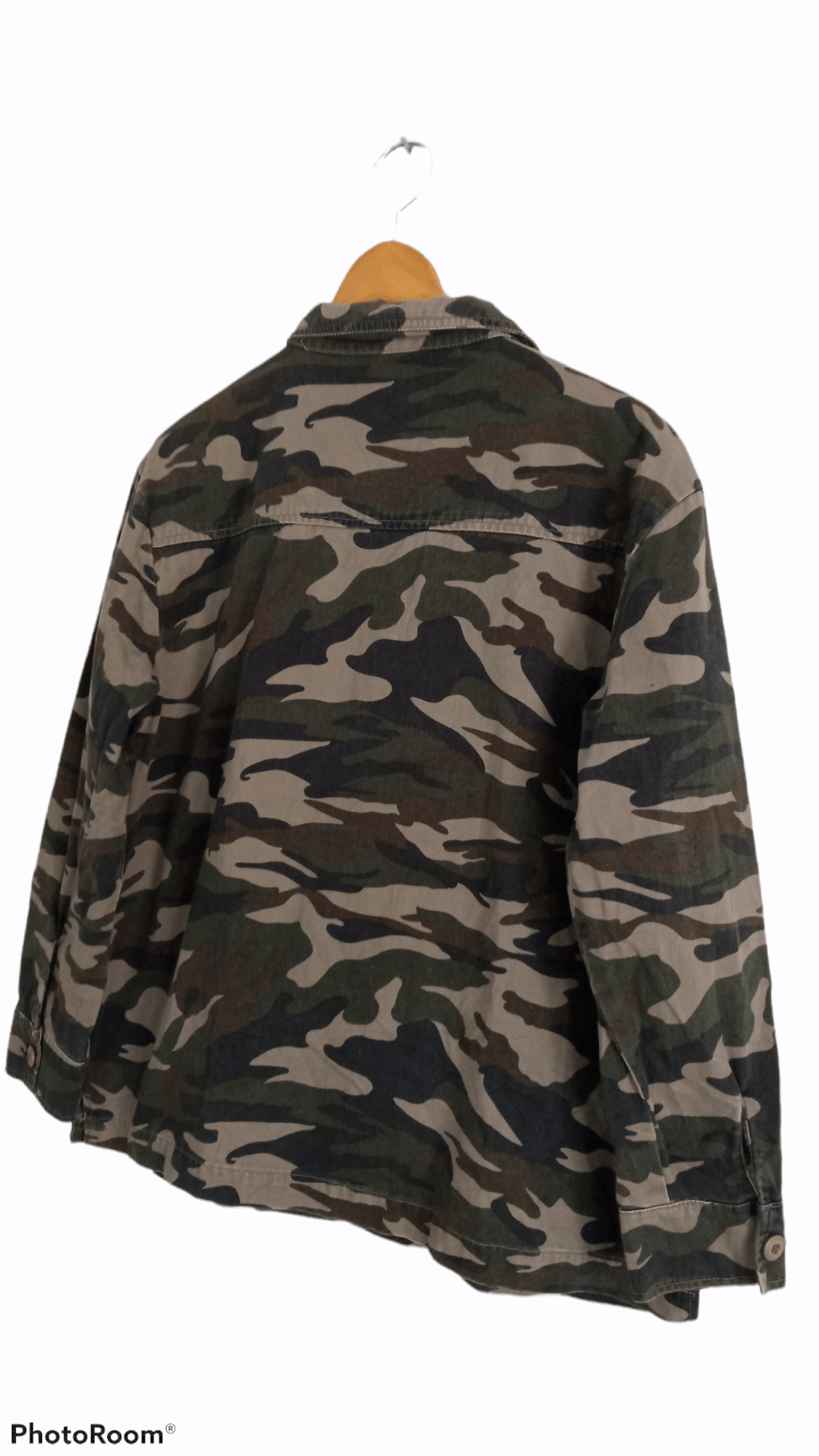 Japanese Brand × Vintage 🔥🔥Vintage Style Graffi Camouflage LS Shirt Size US L / EU 52-54 / 3 - 17 Thumbnail