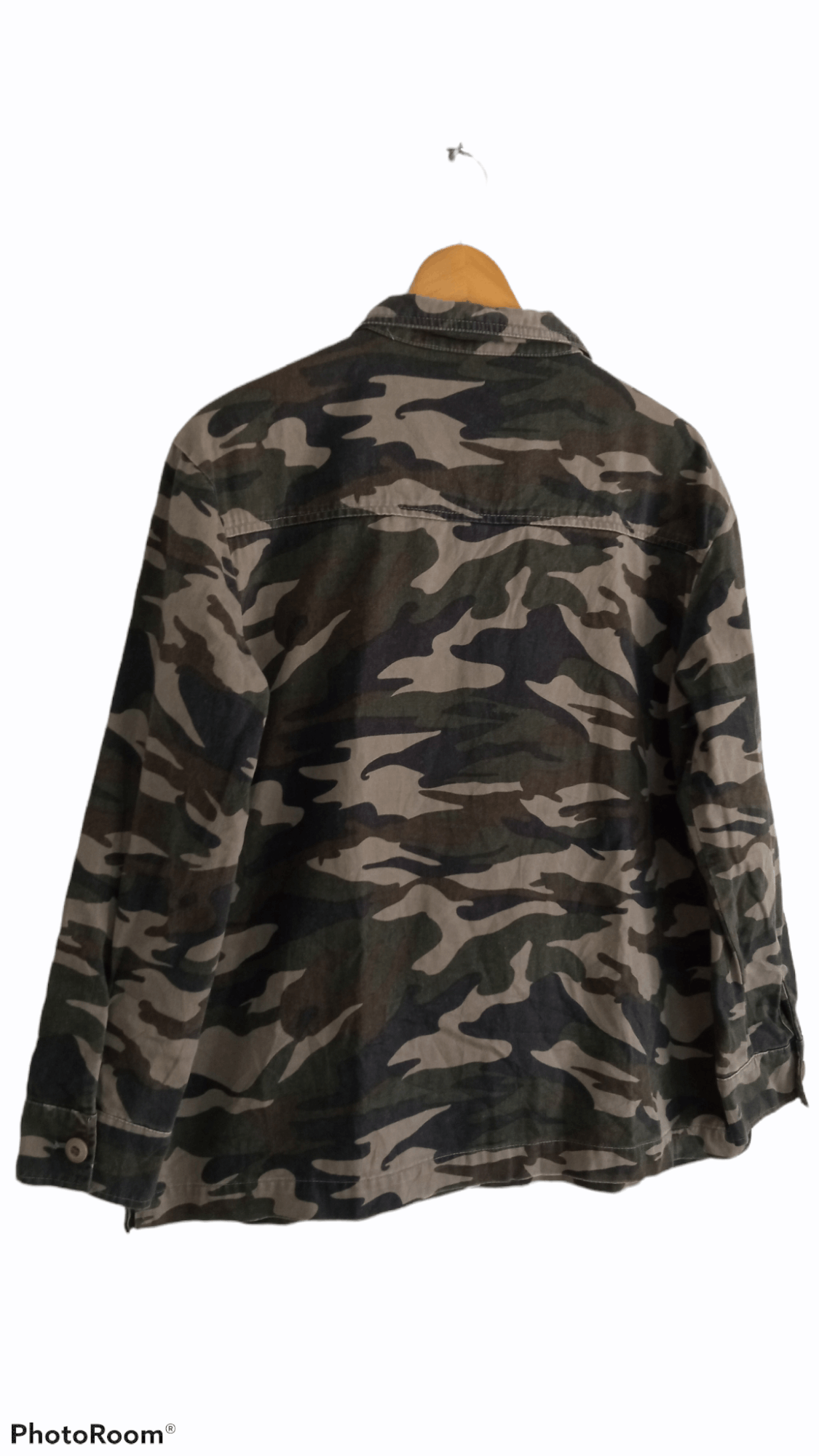 Japanese Brand × Vintage 🔥🔥Vintage Style Graffi Camouflage LS Shirt Size US L / EU 52-54 / 3 - 16 Thumbnail