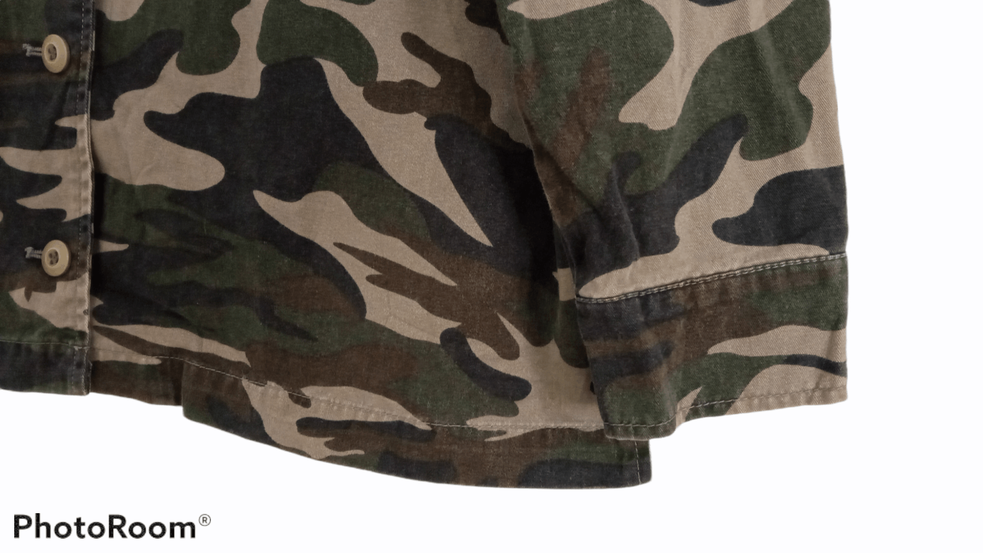 Japanese Brand × Vintage 🔥🔥Vintage Style Graffi Camouflage LS Shirt Size US L / EU 52-54 / 3 - 9 Thumbnail