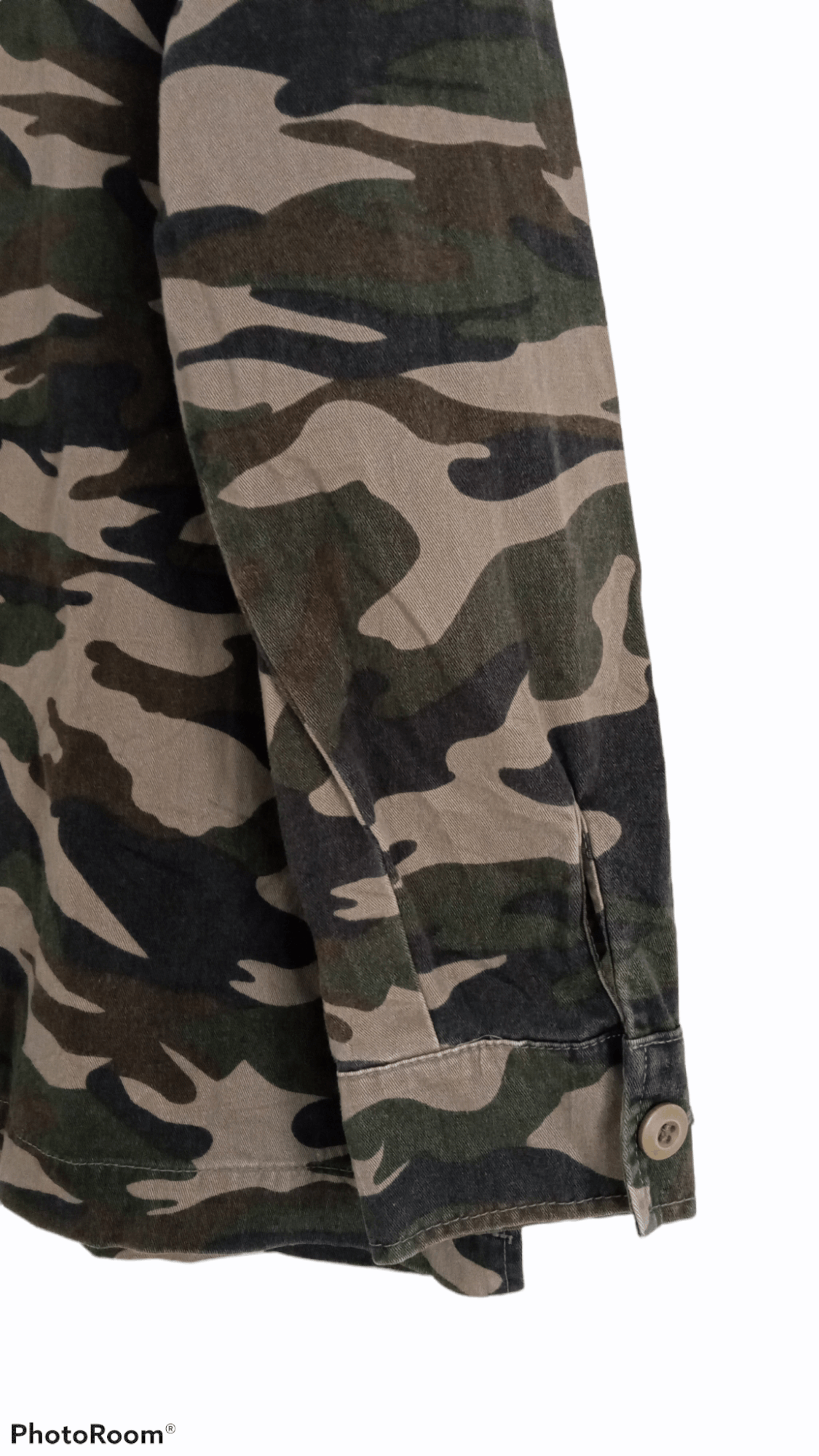 Japanese Brand × Vintage 🔥🔥Vintage Style Graffi Camouflage LS Shirt Size US L / EU 52-54 / 3 - 20 Thumbnail