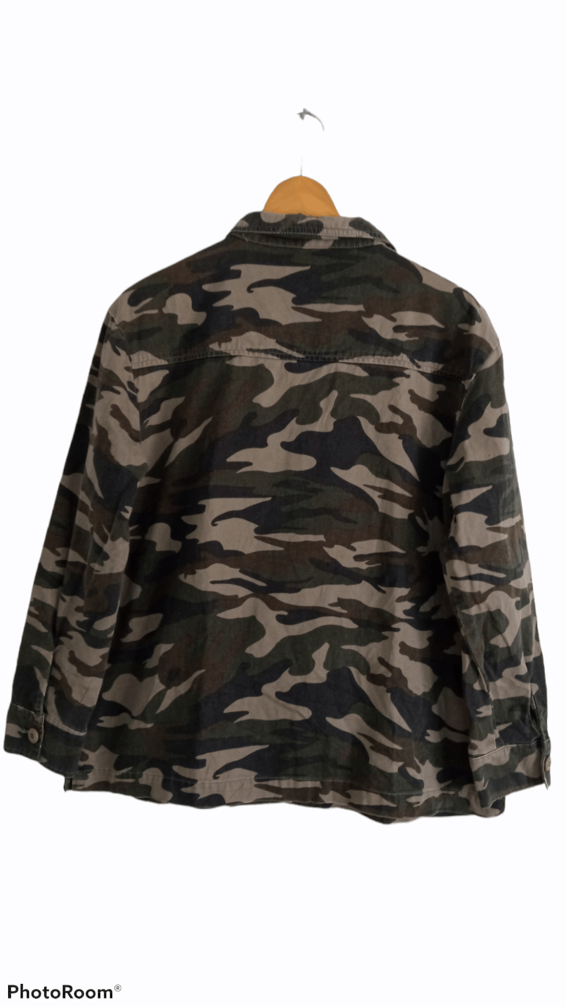 Japanese Brand × Vintage 🔥🔥Vintage Style Graffi Camouflage LS Shirt Size US L / EU 52-54 / 3 - 15 Thumbnail