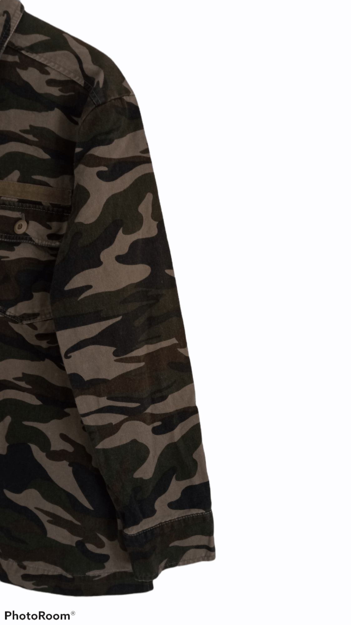 Japanese Brand × Vintage 🔥🔥Vintage Style Graffi Camouflage LS Shirt Size US L / EU 52-54 / 3 - 8 Thumbnail