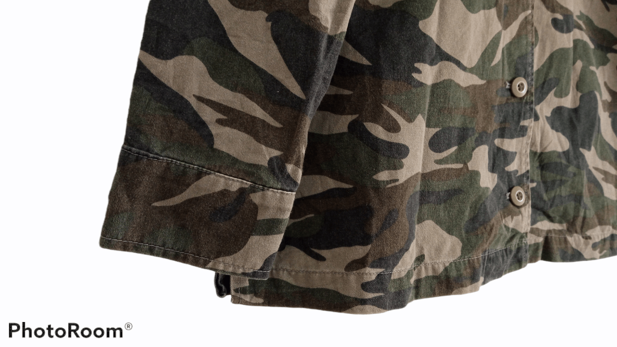 Japanese Brand × Vintage 🔥🔥Vintage Style Graffi Camouflage LS Shirt Size US L / EU 52-54 / 3 - 7 Thumbnail