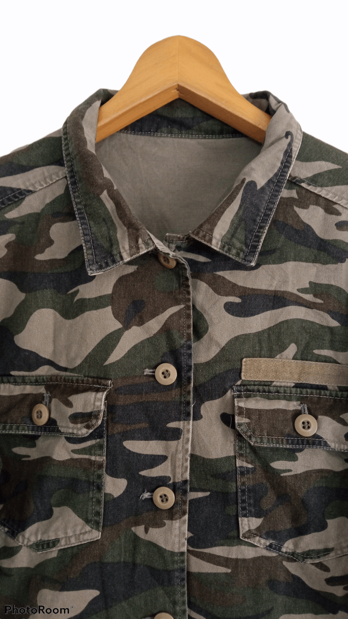 Japanese Brand × Vintage 🔥🔥Vintage Style Graffi Camouflage LS Shirt Size US L / EU 52-54 / 3 - 13 Thumbnail
