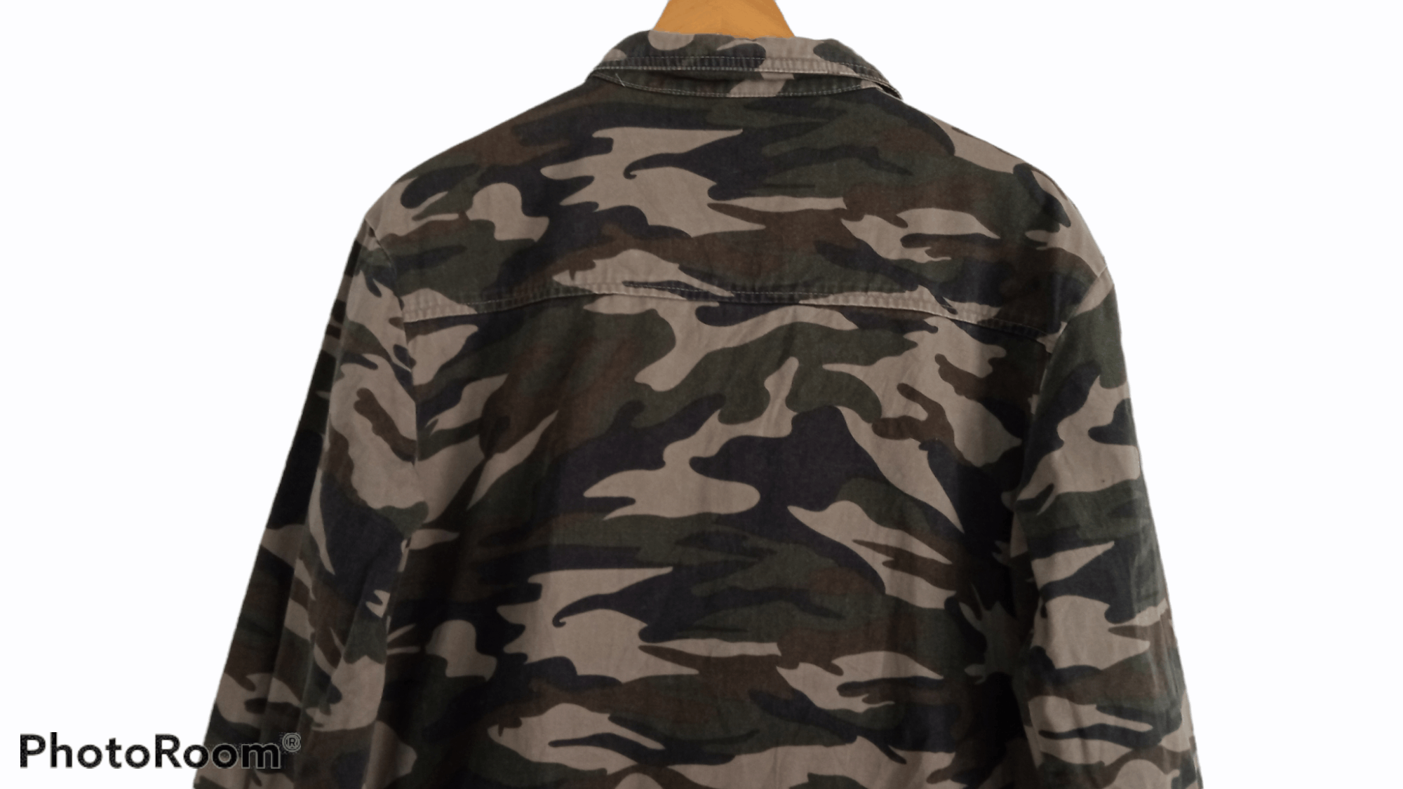 Japanese Brand × Vintage 🔥🔥Vintage Style Graffi Camouflage LS Shirt Size US L / EU 52-54 / 3 - 18 Thumbnail