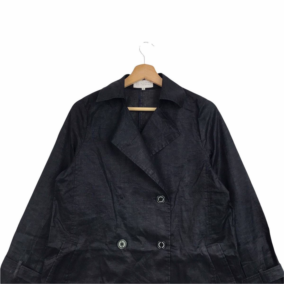 Mackintosh MACKINTOSH PHILOSOPHY Scotland Designer Overcoat Size 38R - 3 Thumbnail