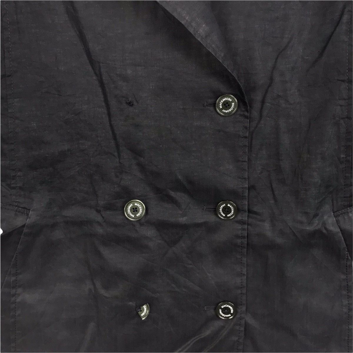 Mackintosh MACKINTOSH PHILOSOPHY Scotland Designer Overcoat Size 38R - 5 Thumbnail