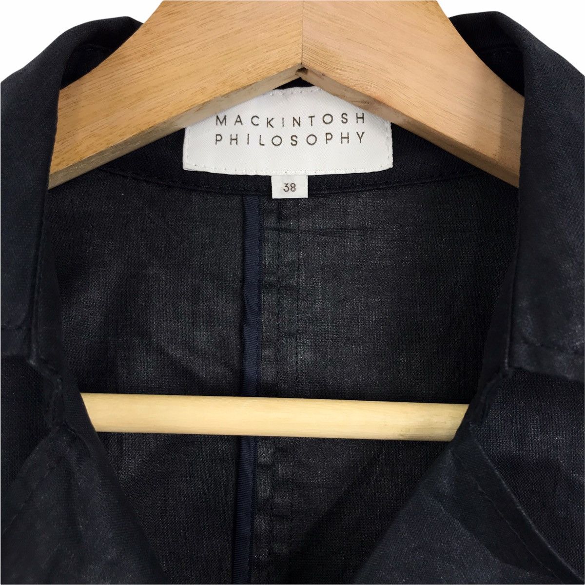 Mackintosh MACKINTOSH PHILOSOPHY Scotland Designer Overcoat Size 38R - 4 Thumbnail