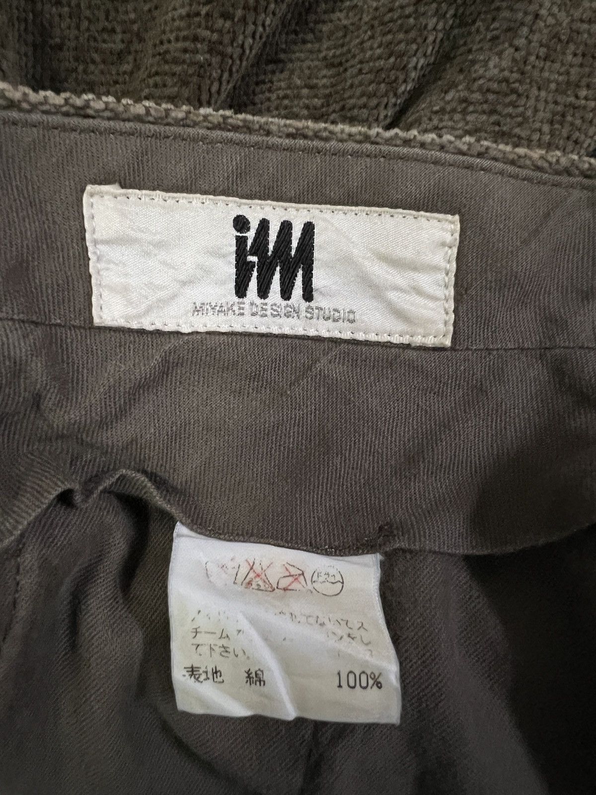 Issey Miyake Vintage Issey Miyake iM Studio Corduroy Baggy Pants Size US 31 - 14 Thumbnail