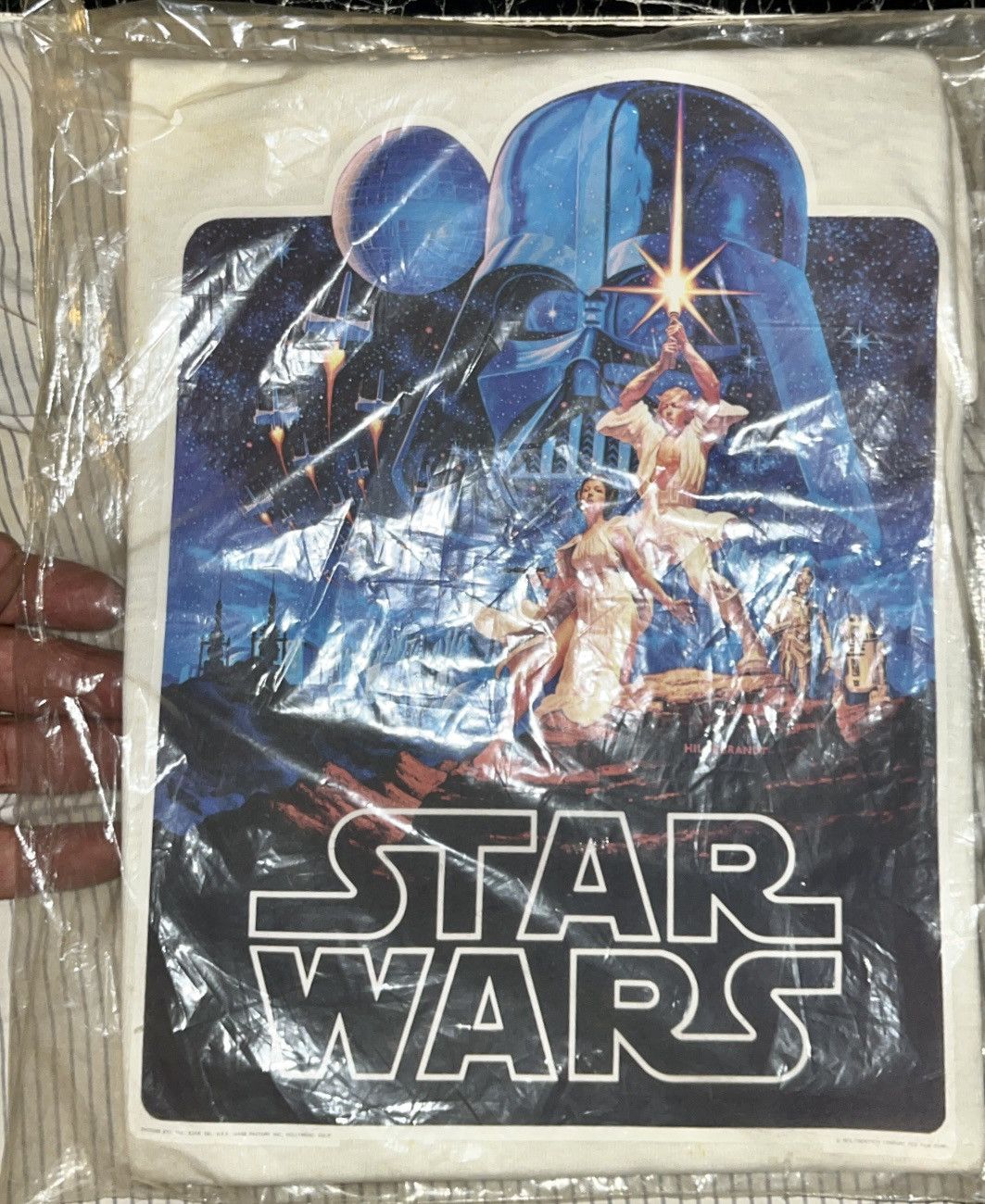 Vintage Star Wars Movie Promotion short sleeve T-shirt (Year 1977) Size US L / EU 52-54 / 3 - 1 Preview