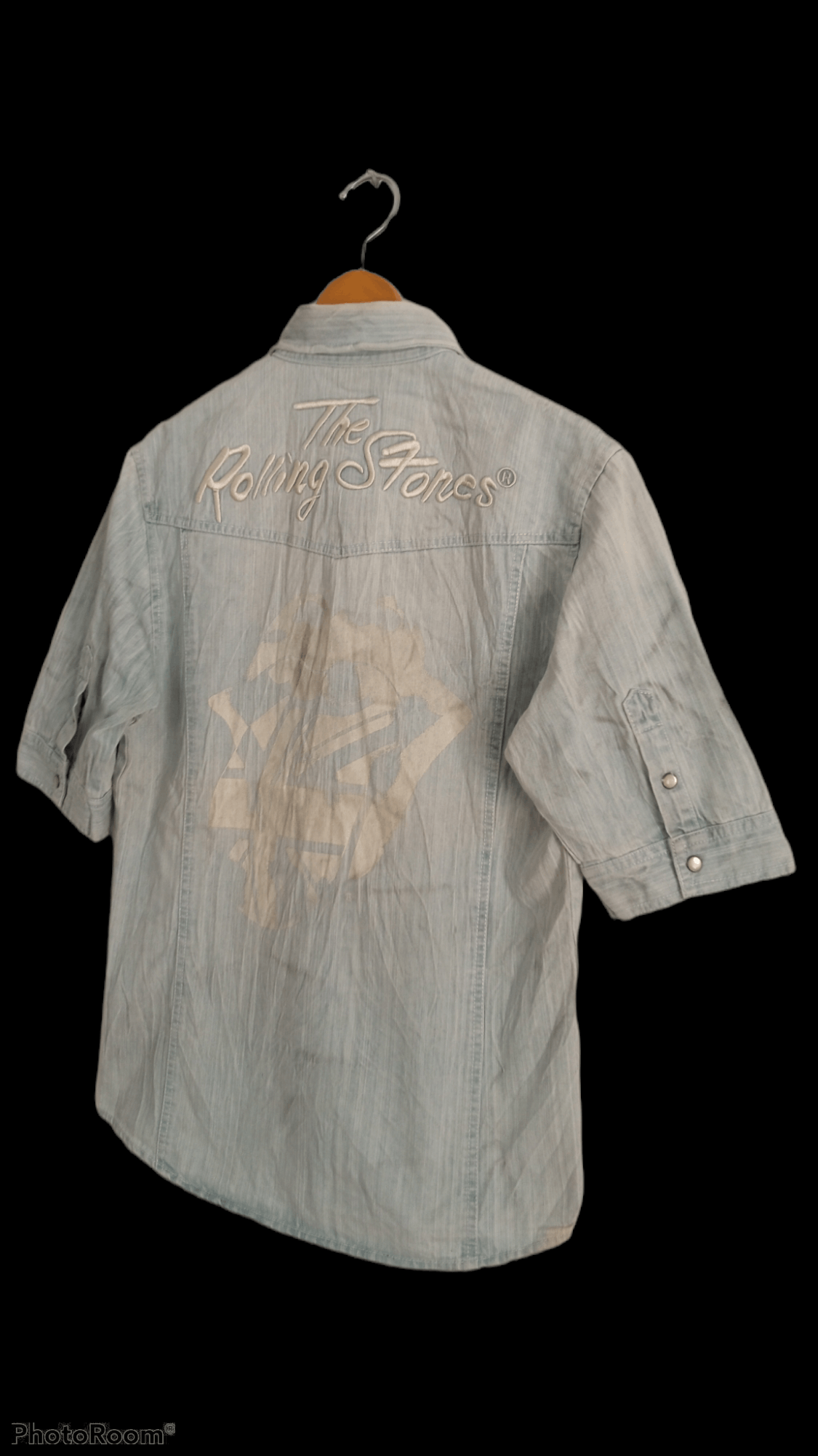 Band Tees × In The Attic × The Rolling Stones 🔥🔥In The Attic x The Rolling Stones Denim Shirt Size US M / EU 48-50 / 2 - 16 Thumbnail