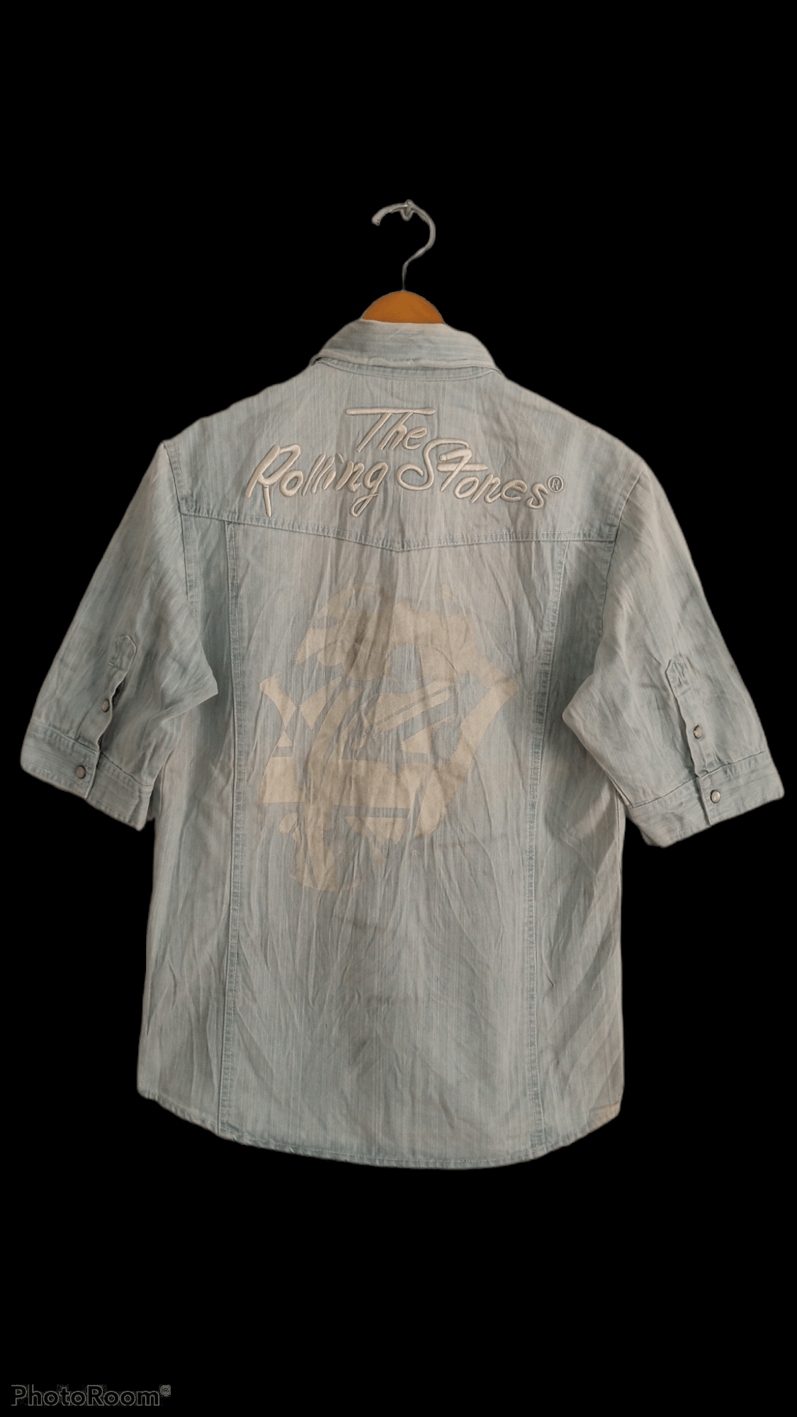 Band Tees × In The Attic × The Rolling Stones 🔥🔥In The Attic x The Rolling Stones Denim Shirt Size US M / EU 48-50 / 2 - 14 Thumbnail