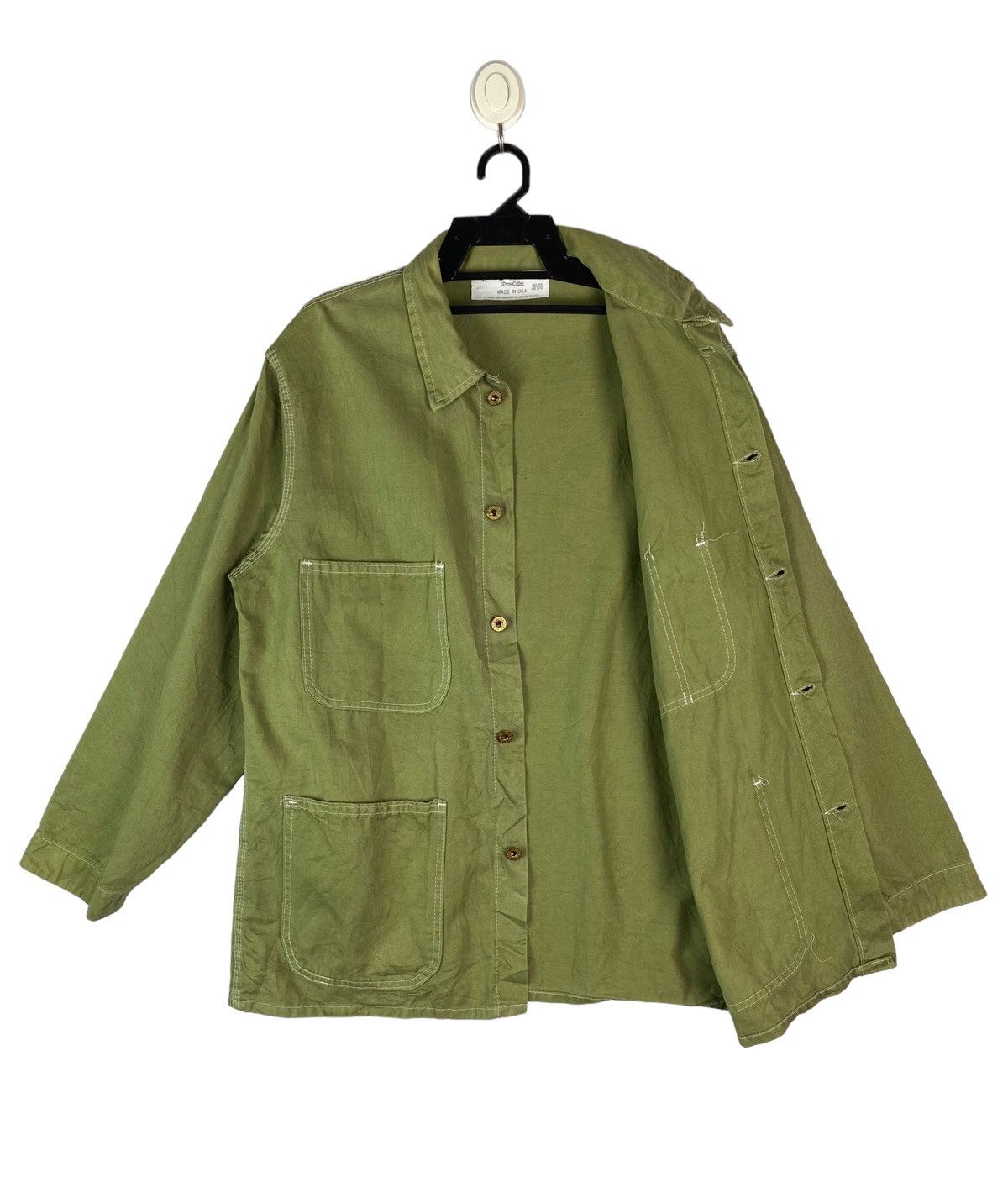 Vintage Vtg 80s STONE CUTTER chore workwear jacket Size US XS / EU 42 / 0 - 3 Thumbnail