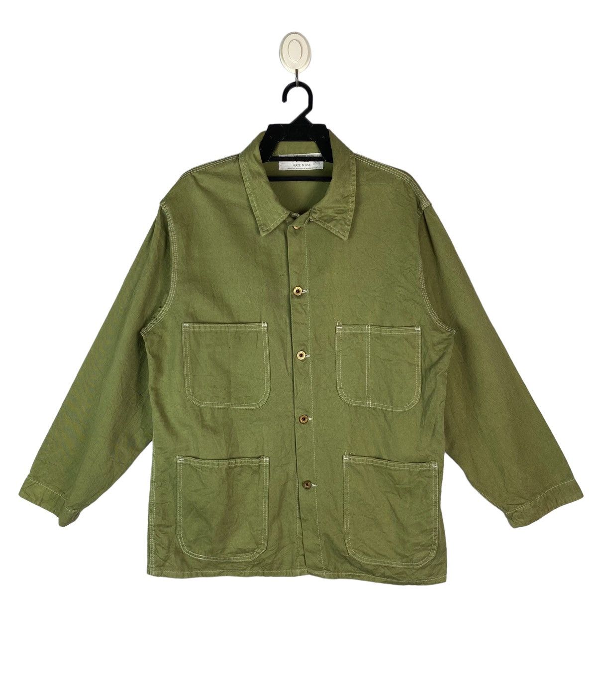 Vintage Vtg 80s STONE CUTTER chore workwear jacket Size US XS / EU 42 / 0 - 1 Thumbnail