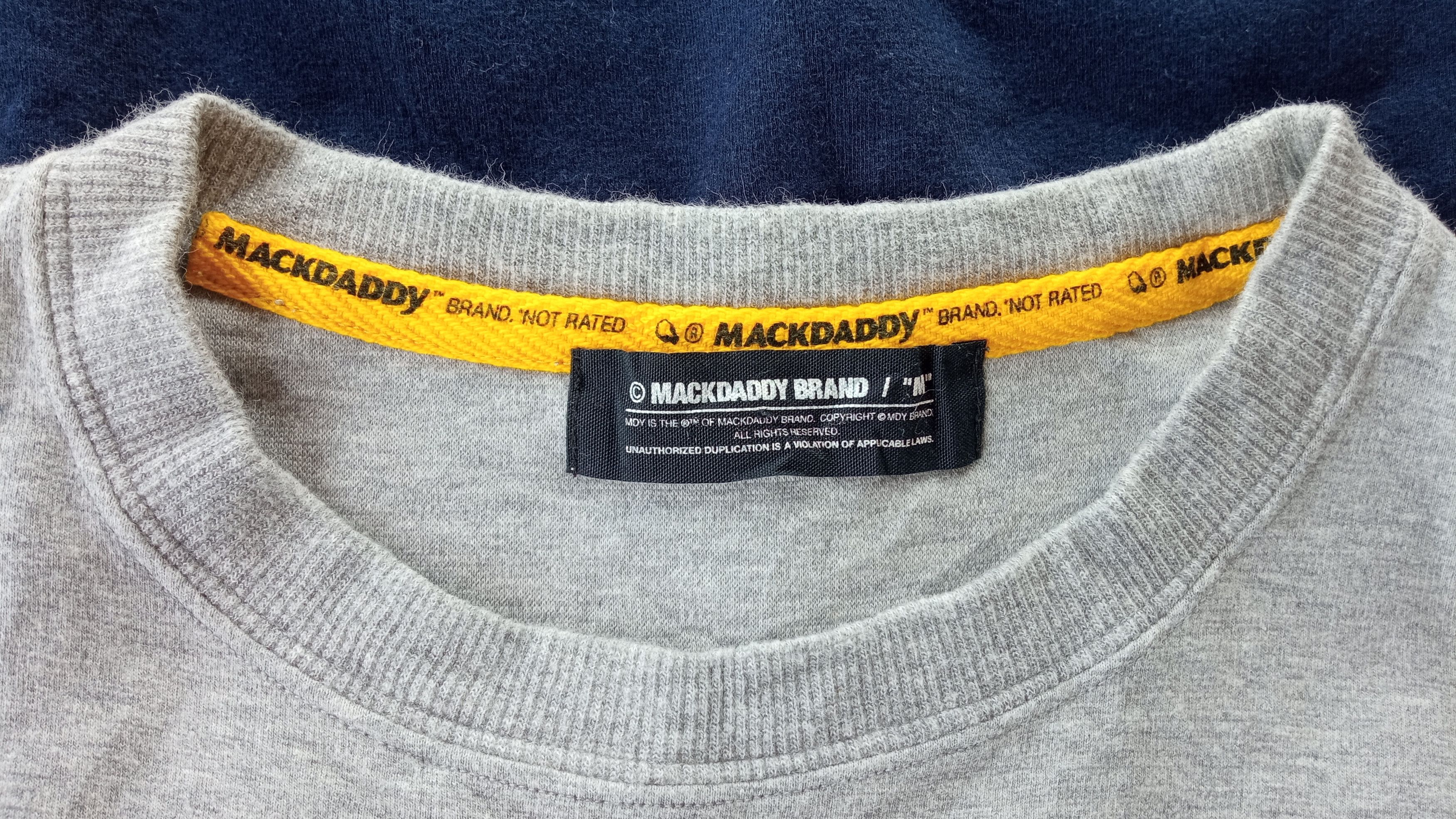 Japanese Brand × Vintage 🔥🔥Mackdaddy Striped Border T-Shirt Size US M / EU 48-50 / 2 - 11 Thumbnail