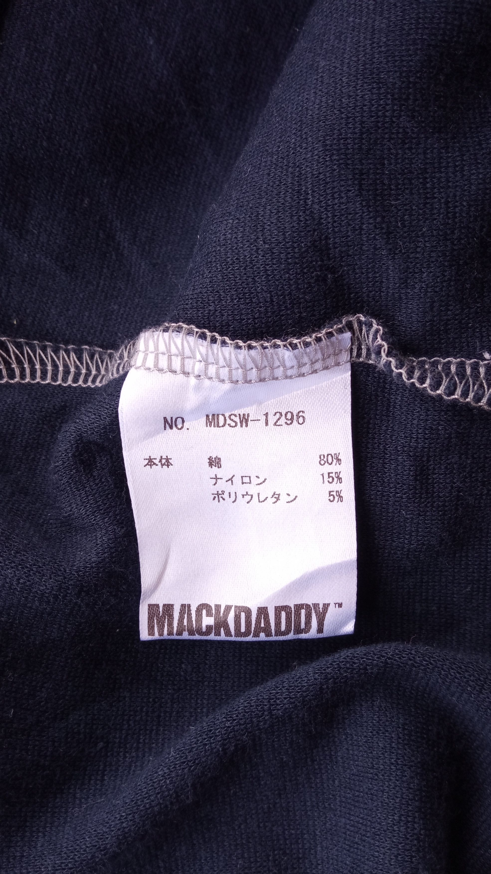 Japanese Brand × Vintage 🔥🔥Mackdaddy Striped Border T-Shirt Size US M / EU 48-50 / 2 - 12 Thumbnail