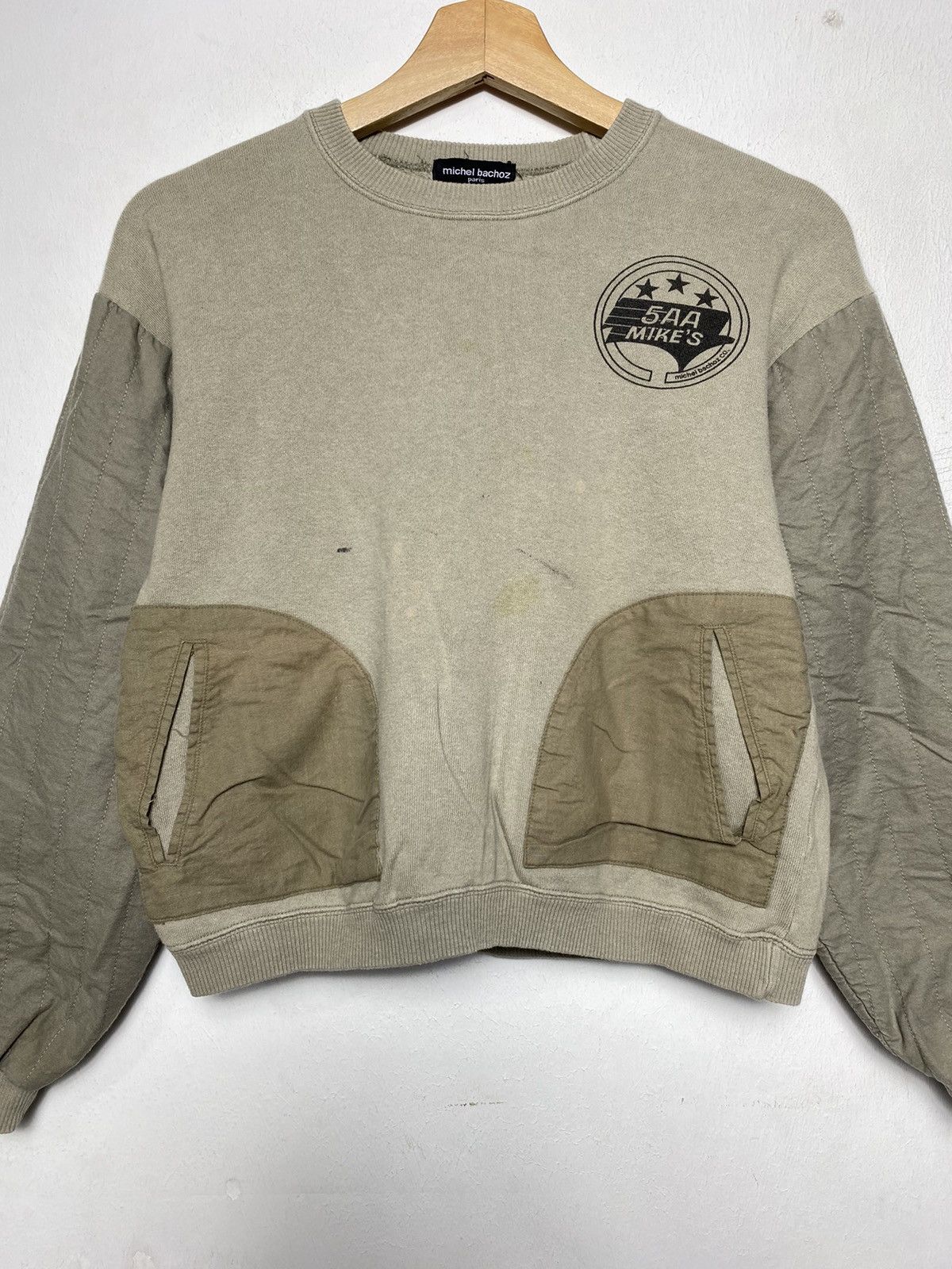 Japanese Brand Michel Bachoz Crewneck Size US S / EU 44-46 / 1 - 3 Thumbnail