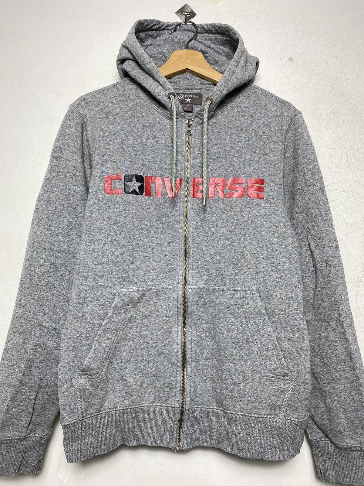 Converse Vintage Converse Hoodies Size US M / EU 48-50 / 2 - 2 Thumbnail