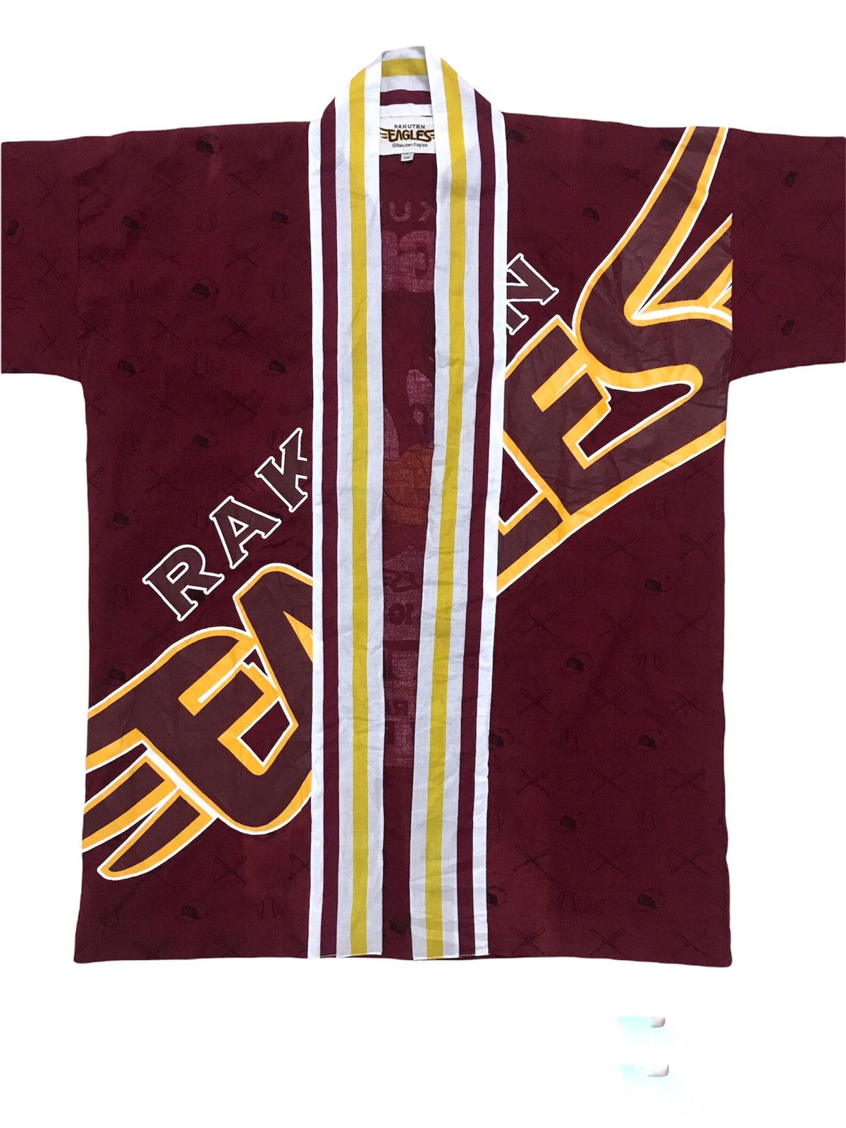 Japanese Brand Vintage Kimono Rakuten Eagles Tohoku Golden Eagles NPB Japan Size US M / EU 48-50 / 2 - 4 Thumbnail
