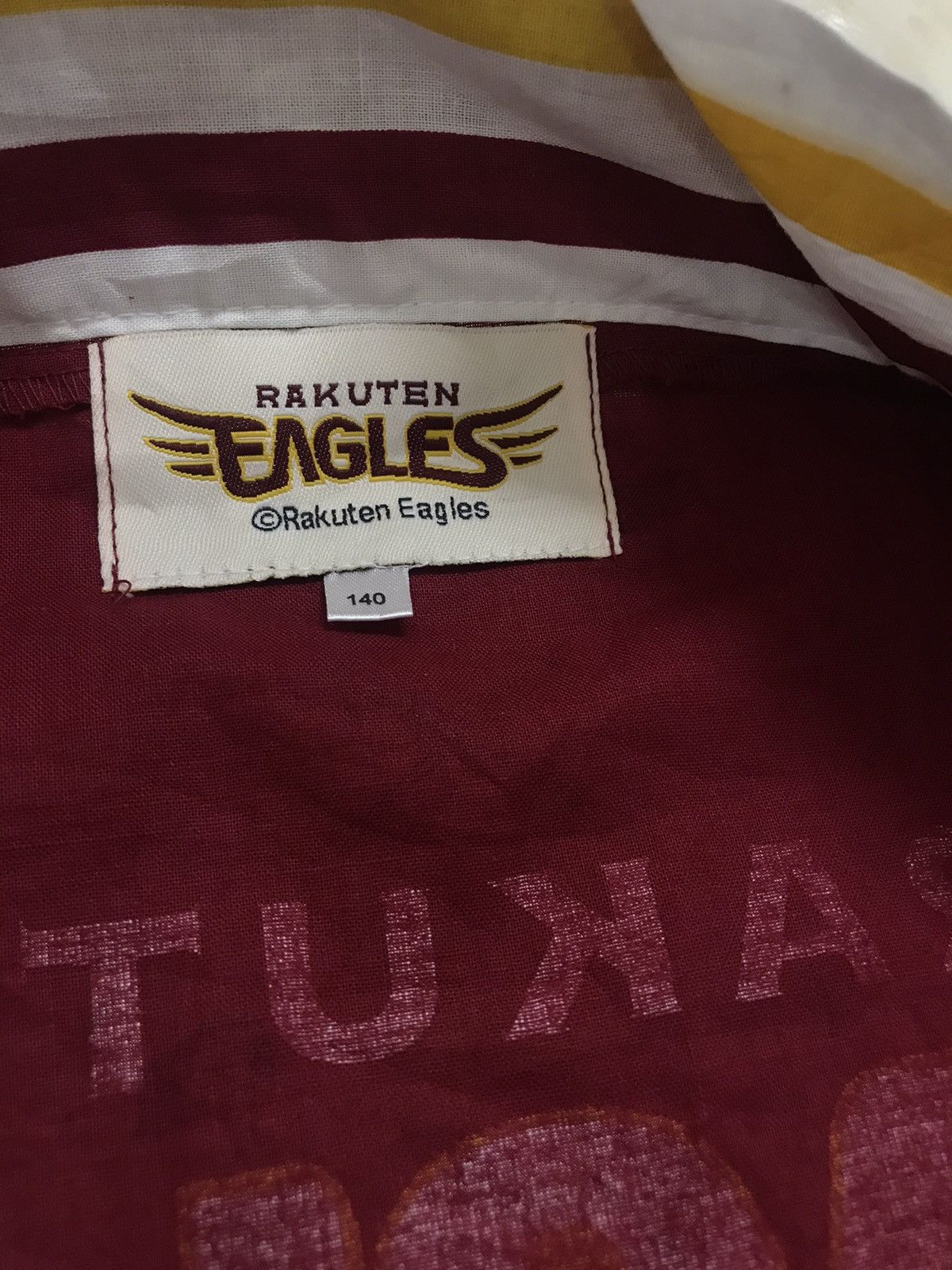 Japanese Brand Vintage Kimono Rakuten Eagles Tohoku Golden Eagles NPB Japan Size US M / EU 48-50 / 2 - 6 Thumbnail