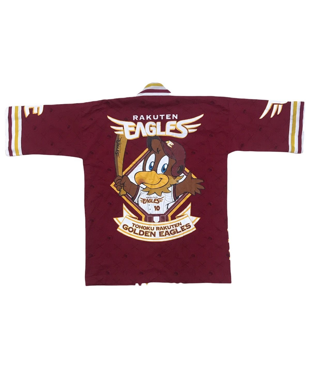 Japanese Brand Vintage Kimono Rakuten Eagles Tohoku Golden Eagles NPB Japan Size US M / EU 48-50 / 2 - 3 Thumbnail