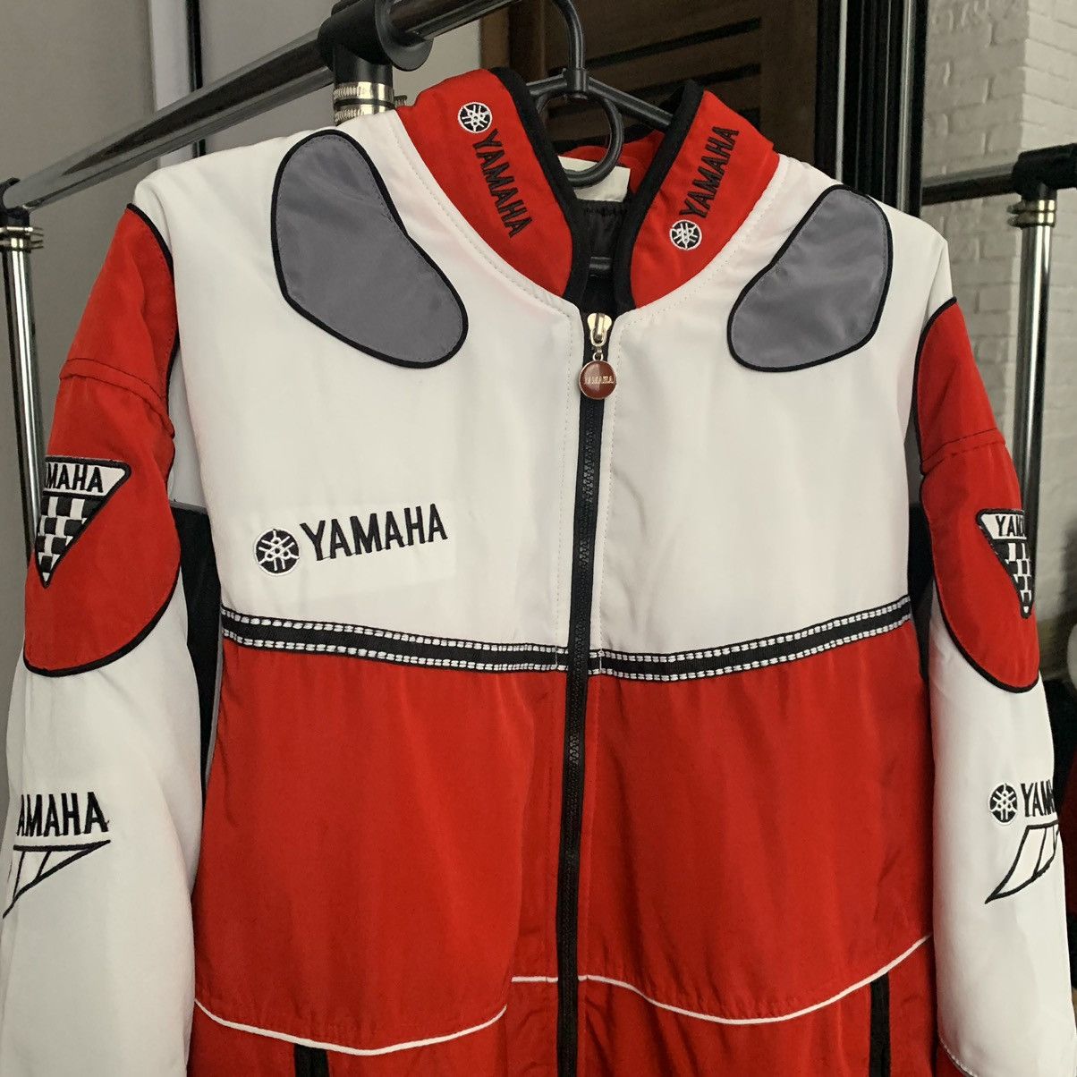 Vintage Yamaha Racing Jacket Moto Vintage Big Logo Size US XL / EU 56 / 4 - 3 Thumbnail