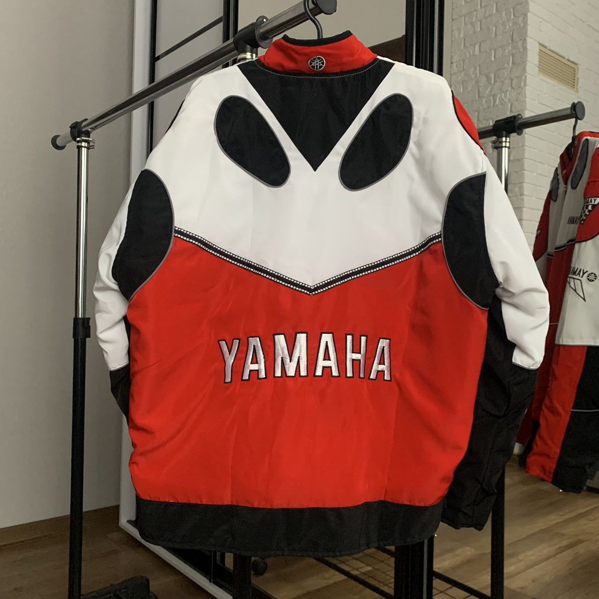Vintage Yamaha Racing Jacket Moto Vintage Big Logo Size US XL / EU 56 / 4 - 9 Thumbnail