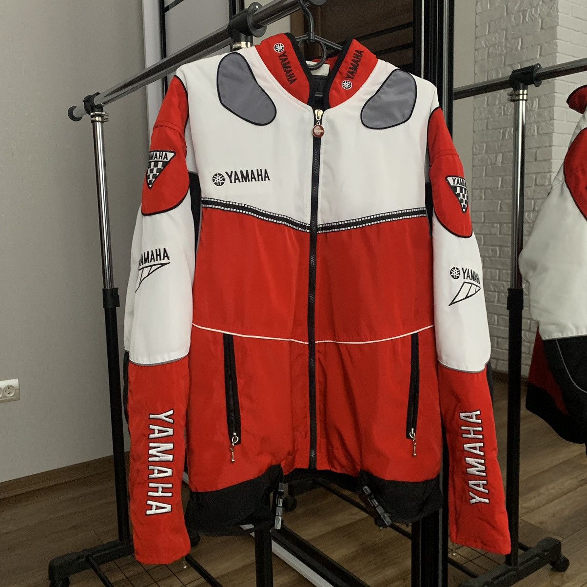 Vintage Yamaha Racing Jacket Moto Vintage Big Logo Size US XL / EU 56 / 4 - 2 Thumbnail