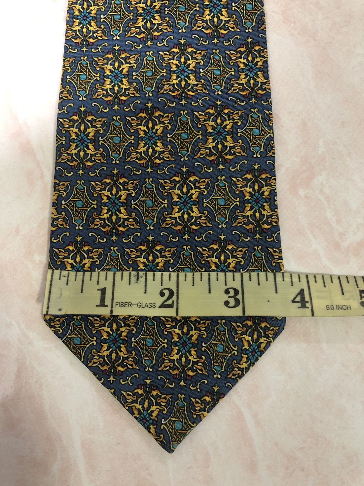 Christian Dior Monsieur Combo 3pcs Dior&Zegna Silk Material Necktie Art Design Size ONE SIZE - 8 Thumbnail