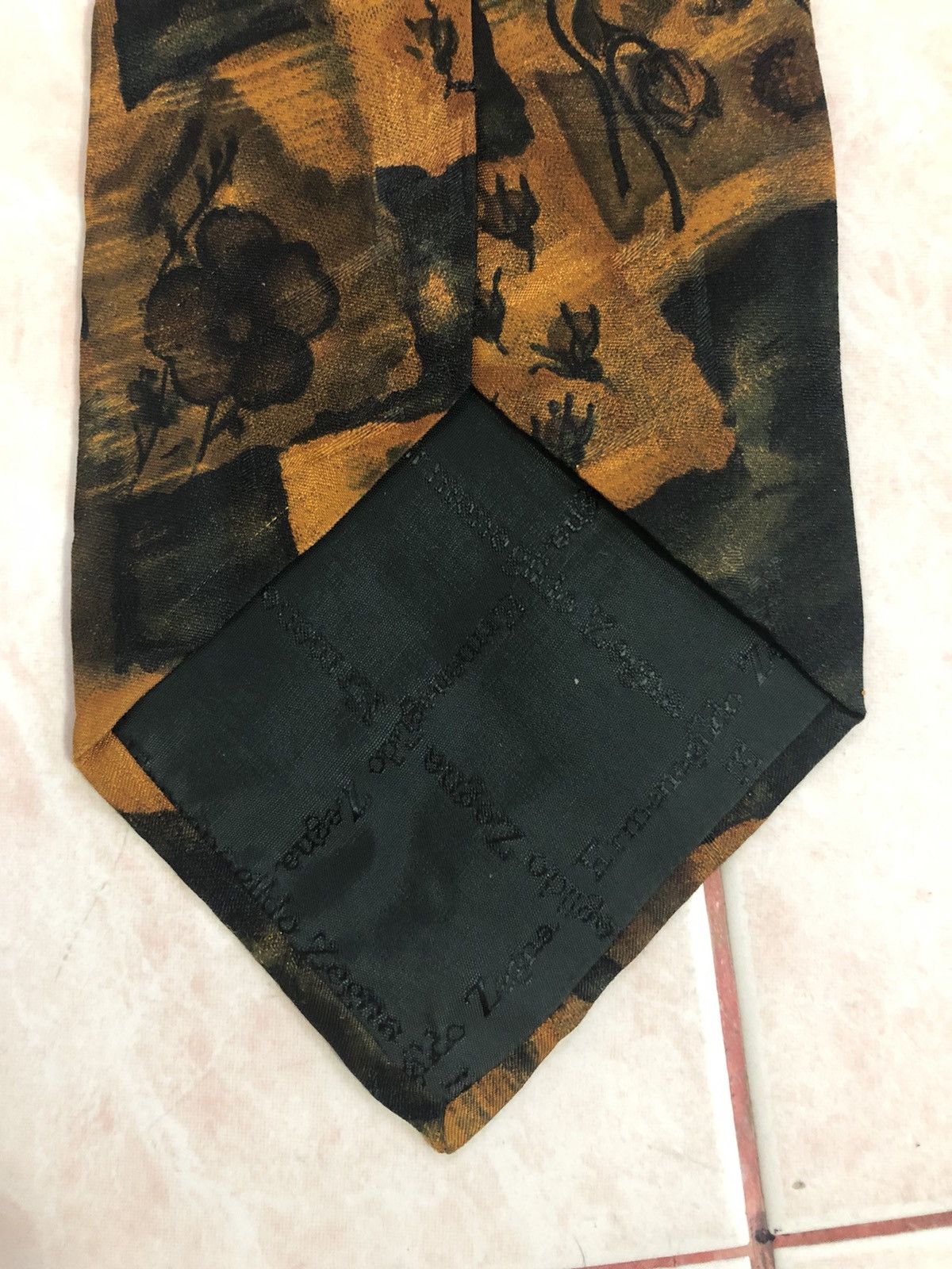 Christian Dior Monsieur Combo 3pcs Dior&Zegna Silk Material Necktie Art Design Size ONE SIZE - 6 Thumbnail