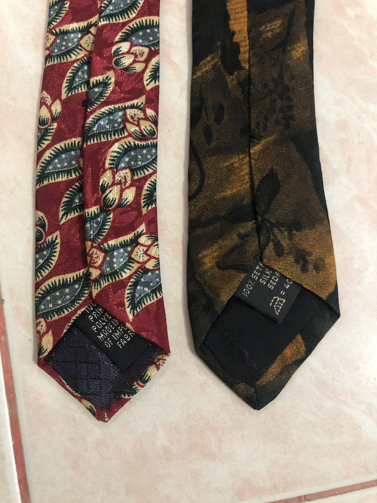 Christian Dior Monsieur Combo 3pcs Dior&Zegna Silk Material Necktie Art Design Size ONE SIZE - 3 Thumbnail