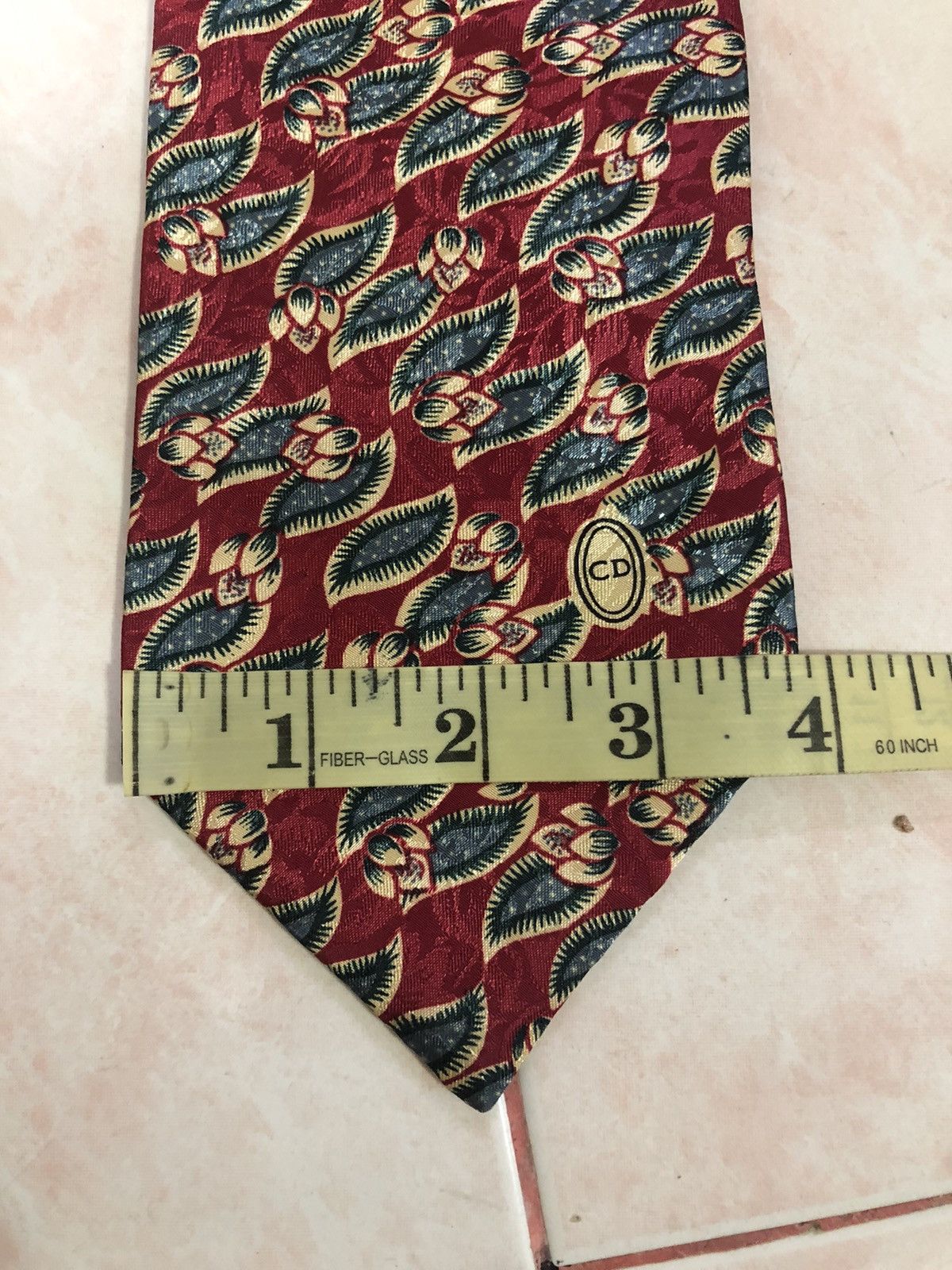 Christian Dior Monsieur Combo 3pcs Dior&Zegna Silk Material Necktie Art Design Size ONE SIZE - 7 Thumbnail