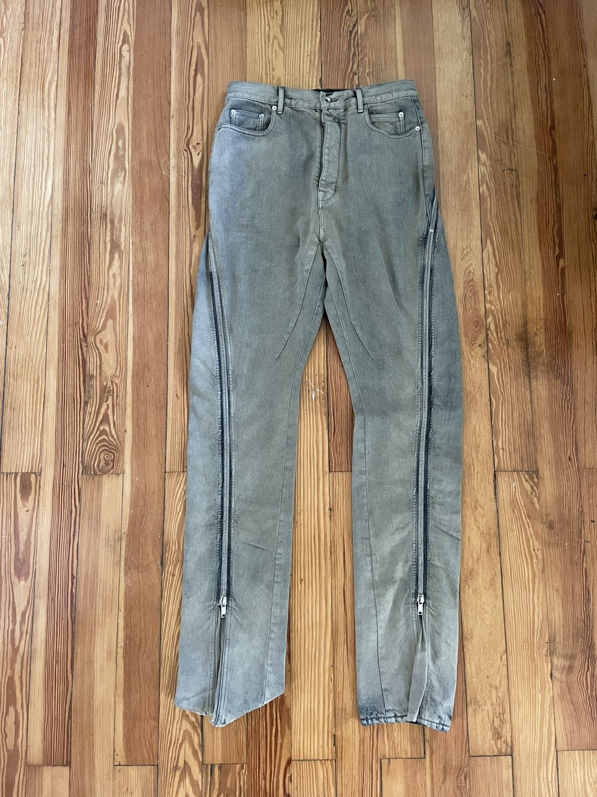Rick Owens × Rick Owens Drkshdw Rick Owens Bolan Banana mineral 