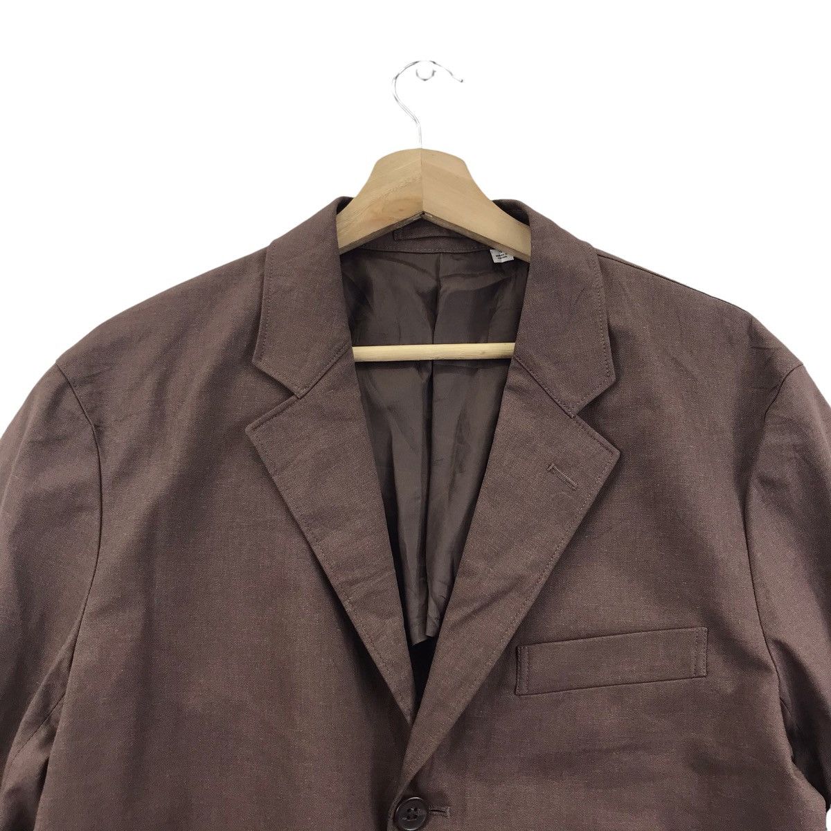 Uniqlo UNIQLO Japanese Brand Brown Blazer Coat Jacket Size US S / EU 44-46 / 1 - 2 Thumbnail