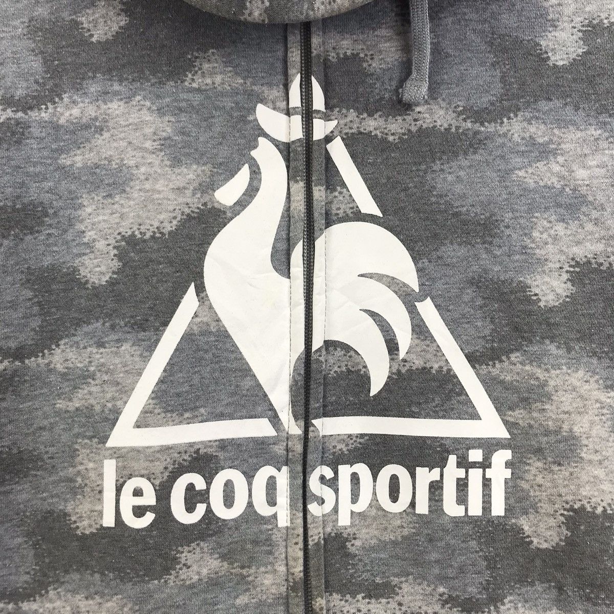 Le Coq Sportif LE COQ SPORTIF Camouflage Sport CenterLogo Hoodie Sweatshirt Size US L / EU 52-54 / 3 - 4 Thumbnail