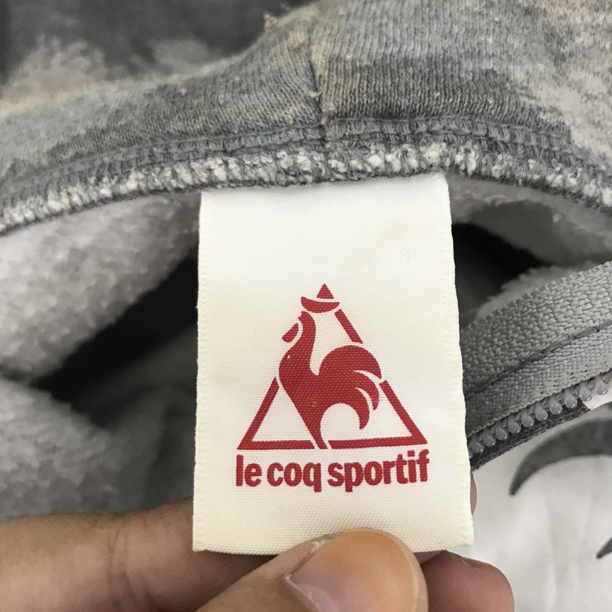 Le Coq Sportif LE COQ SPORTIF Camouflage Sport CenterLogo Hoodie Sweatshirt Size US L / EU 52-54 / 3 - 5 Thumbnail