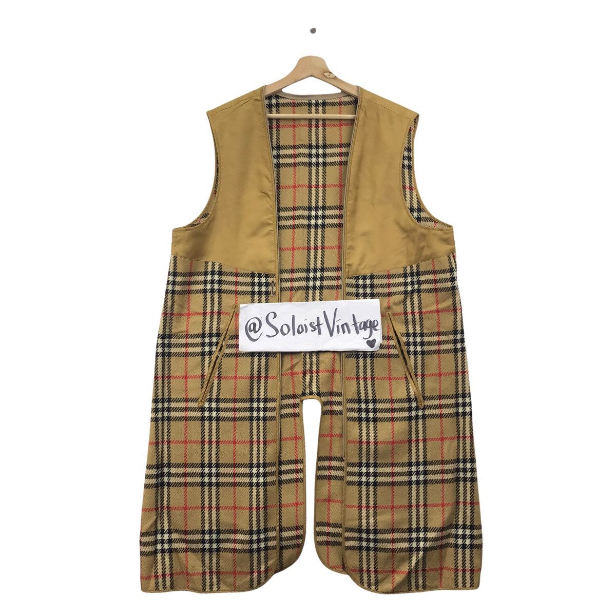 Burberry Vtg BURBERRYS Nova Check Tartan Liner Inside Coat Jacket Size US L / EU 52-54 / 3 - 2 Thumbnail