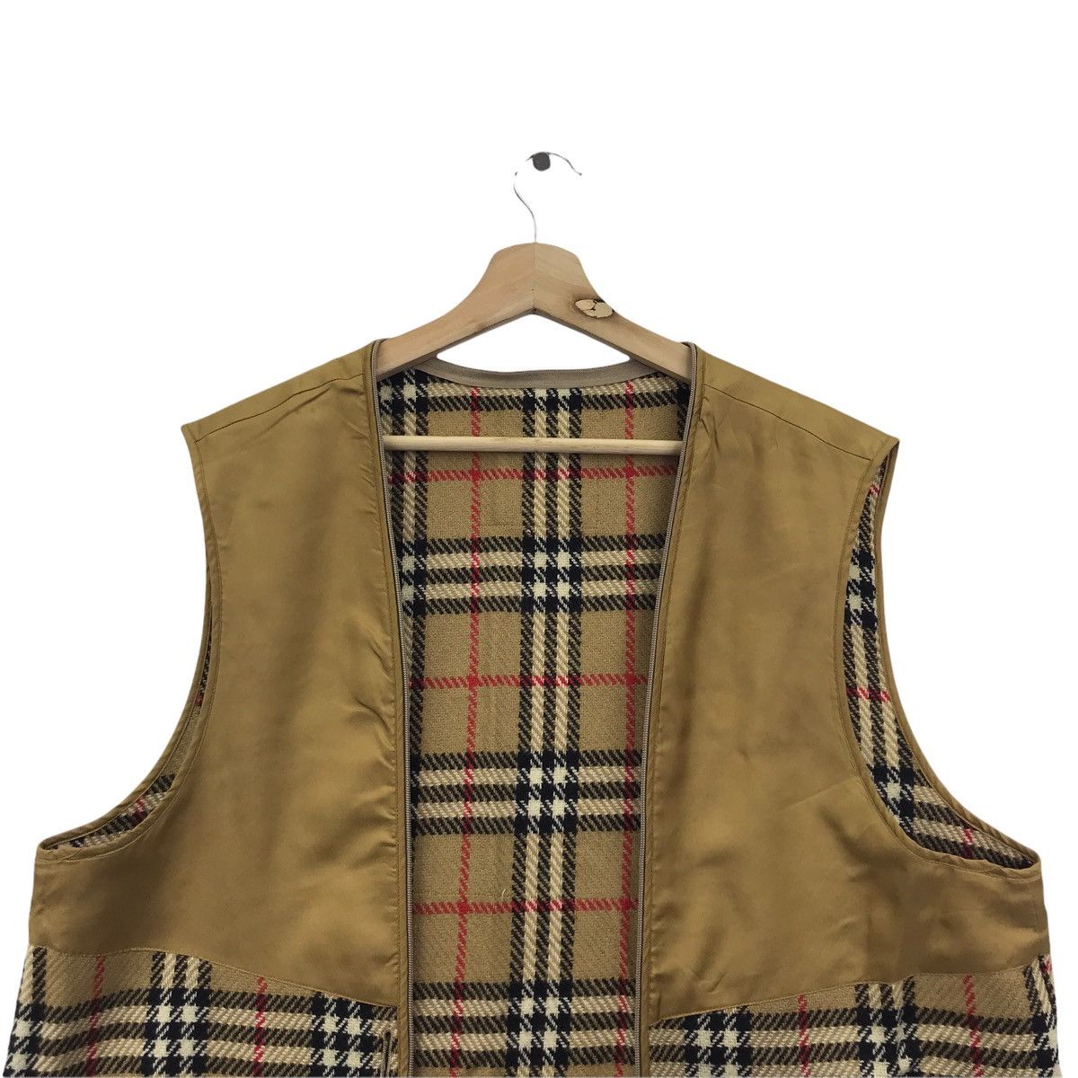 Burberry Vtg BURBERRYS Nova Check Tartan Liner Inside Coat Jacket Size US L / EU 52-54 / 3 - 3 Thumbnail