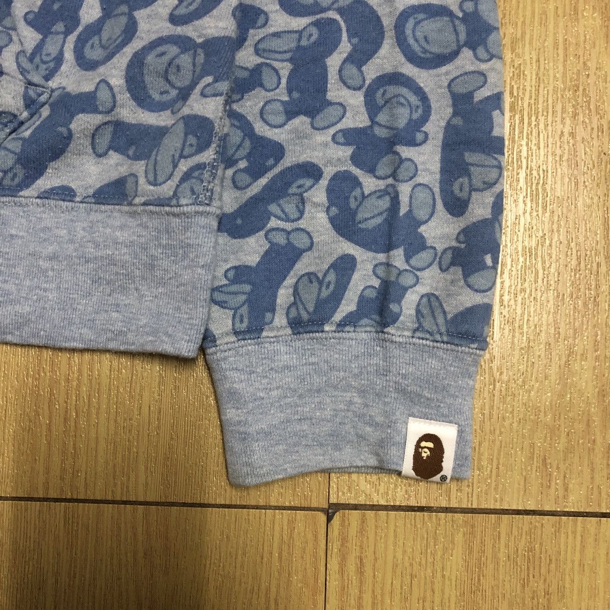 Bape 🔥BABY MILO Fullprint Full Zip Hoodie Size XXS / US 00 / IT 34 - 4 Thumbnail
