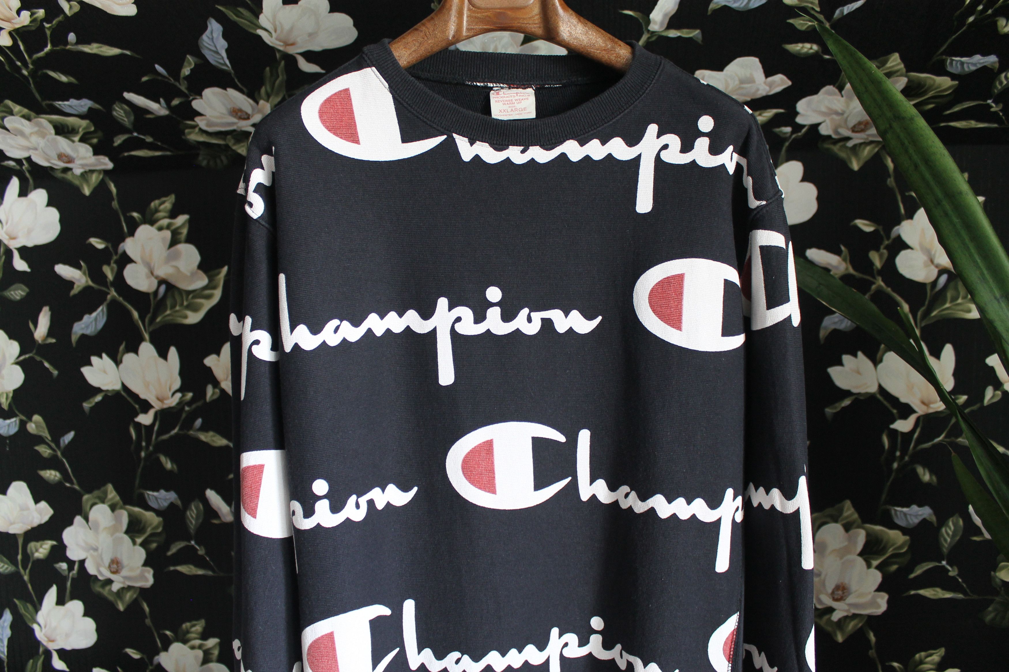 Champion Crewneck Reverse Weave All Over Logo Size US XXL / EU 58 / 5 - 2 Thumbnail