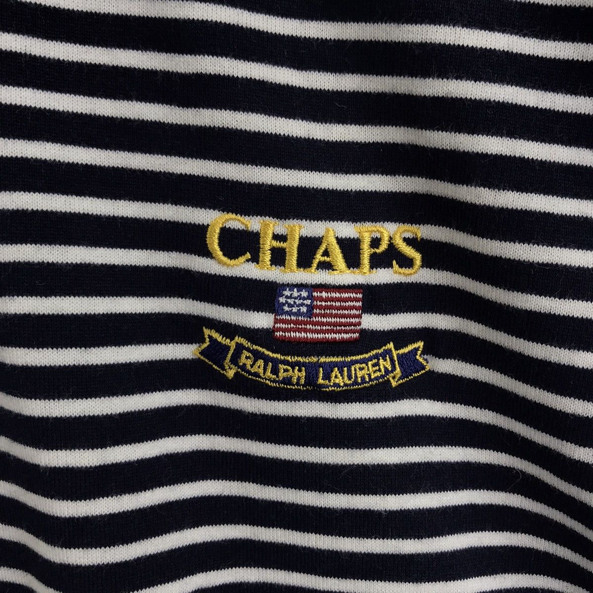 Chaps Ralph Lauren CHAPS RALPH LAUREN Usa Flag Stripes Collar T Shirt Size US S / EU 44-46 / 1 - 3 Thumbnail