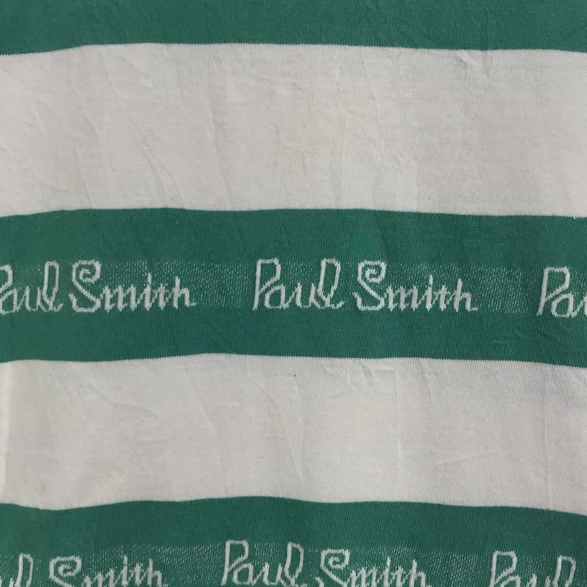 Paul Smith PAUL SMITH Usa Spell Out Overprint Stripes T Shirt Size US S / EU 44-46 / 1 - 3 Thumbnail