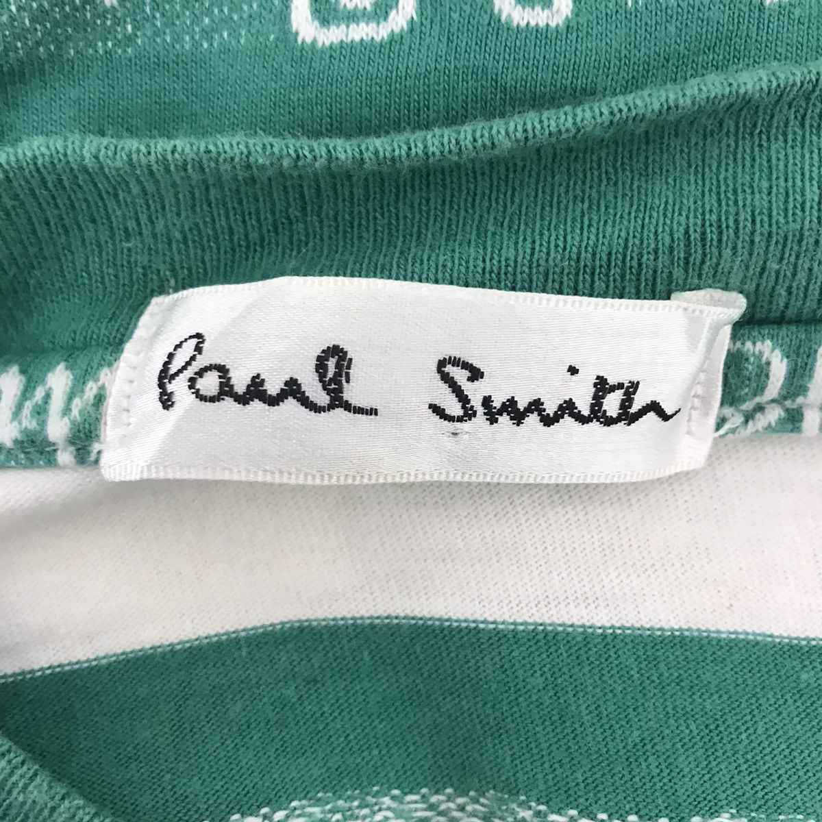 Paul Smith PAUL SMITH Usa Spell Out Overprint Stripes T Shirt Size US S / EU 44-46 / 1 - 4 Thumbnail