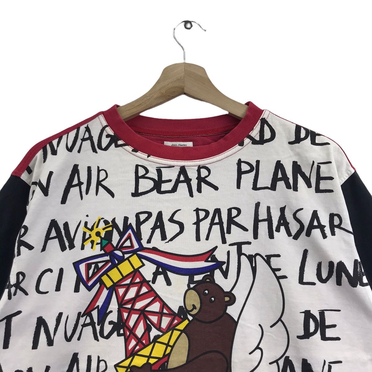 Jean Charles De Castelbajac Vintage JC DE CASTELBAJAC PopArt Overprint Long SleeveShirt Size US M / EU 48-50 / 2 - 2 Thumbnail