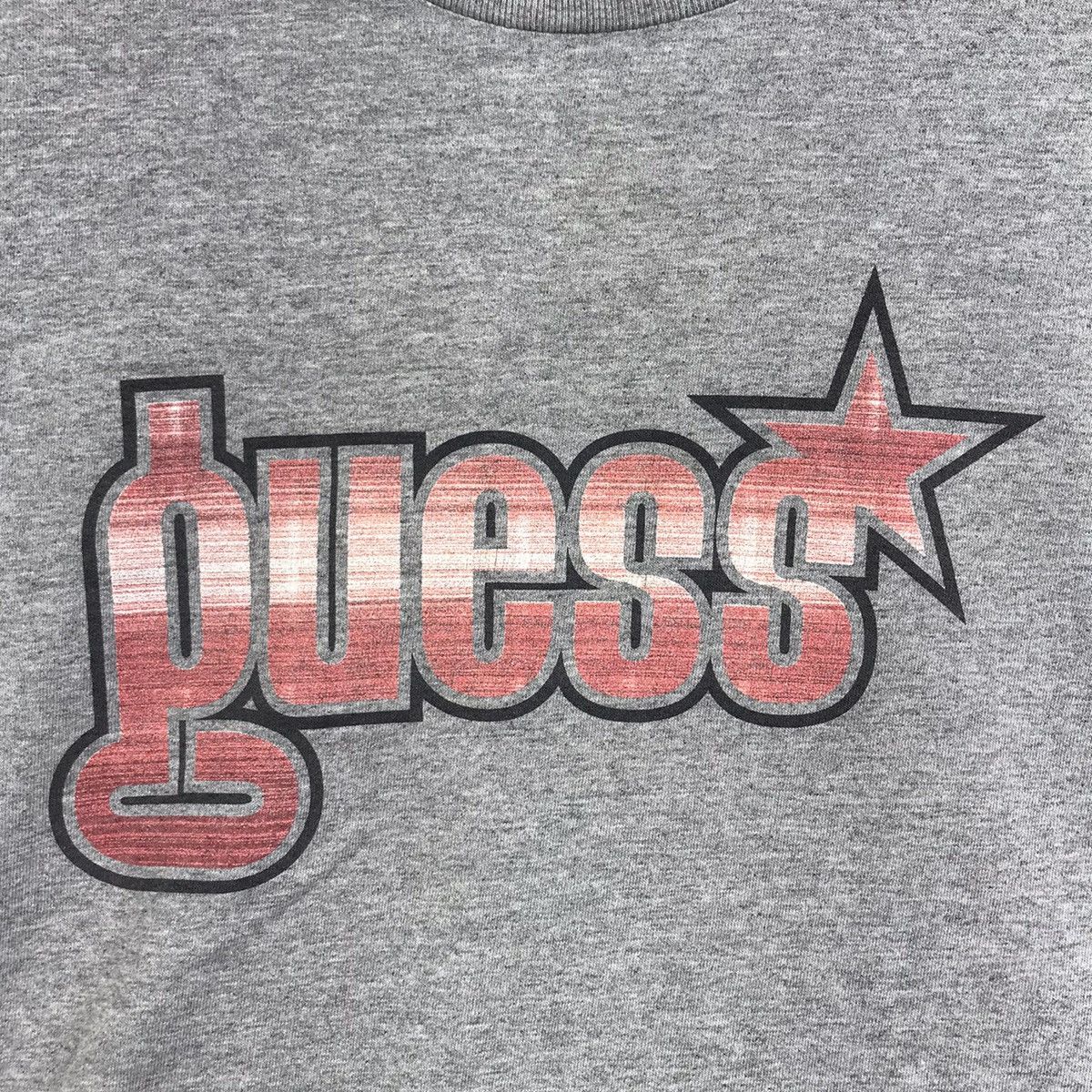 Guess Vintage GUESS USA American Tradition Grey T Shirt Stripes Size US XL / EU 56 / 4 - 3 Thumbnail