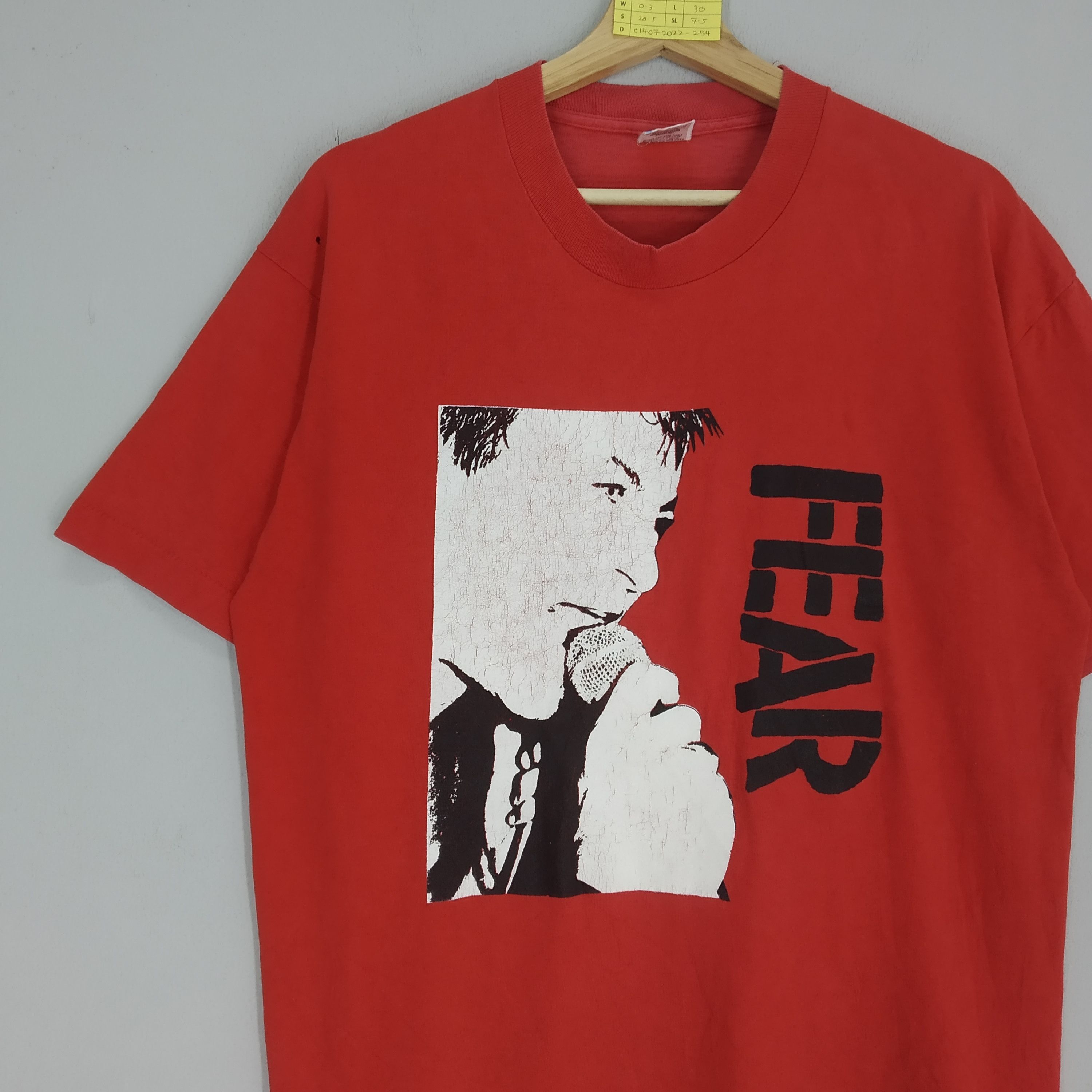 Band Tees Vintage 90s Fear American Punk Rock Band Hardcore Punk Size US L / EU 52-54 / 3 - 3 Thumbnail
